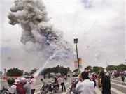 Bóng đá anh, ngoại hạng anh, lịch thi đấu euro 2012, Về vụ nổ pháo hoa bốn người chết ở Mỹ Đình